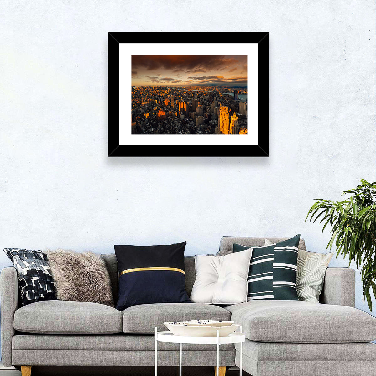 South Manhattan Cityscape Wall Art