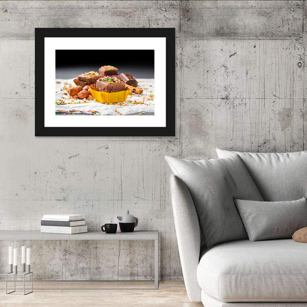 Chocolate Hazelnut Cookie Still Life Wall Art