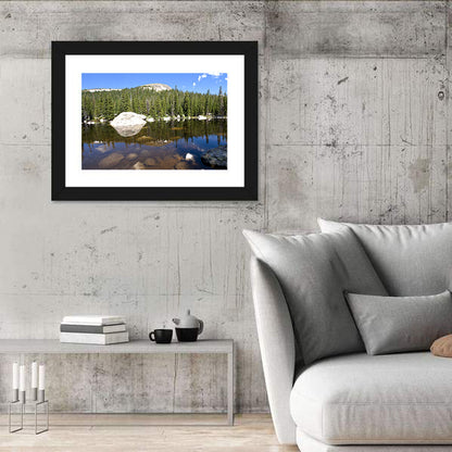 Colorado Forest Lake Wall Art