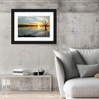 Murray River Sunset Reflection Wall Art