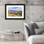 Oberon Lake Aerial Landscape Wall Art