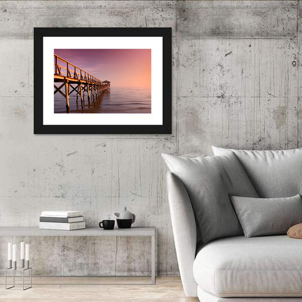 Gulf of Mexico Pier Wall Art