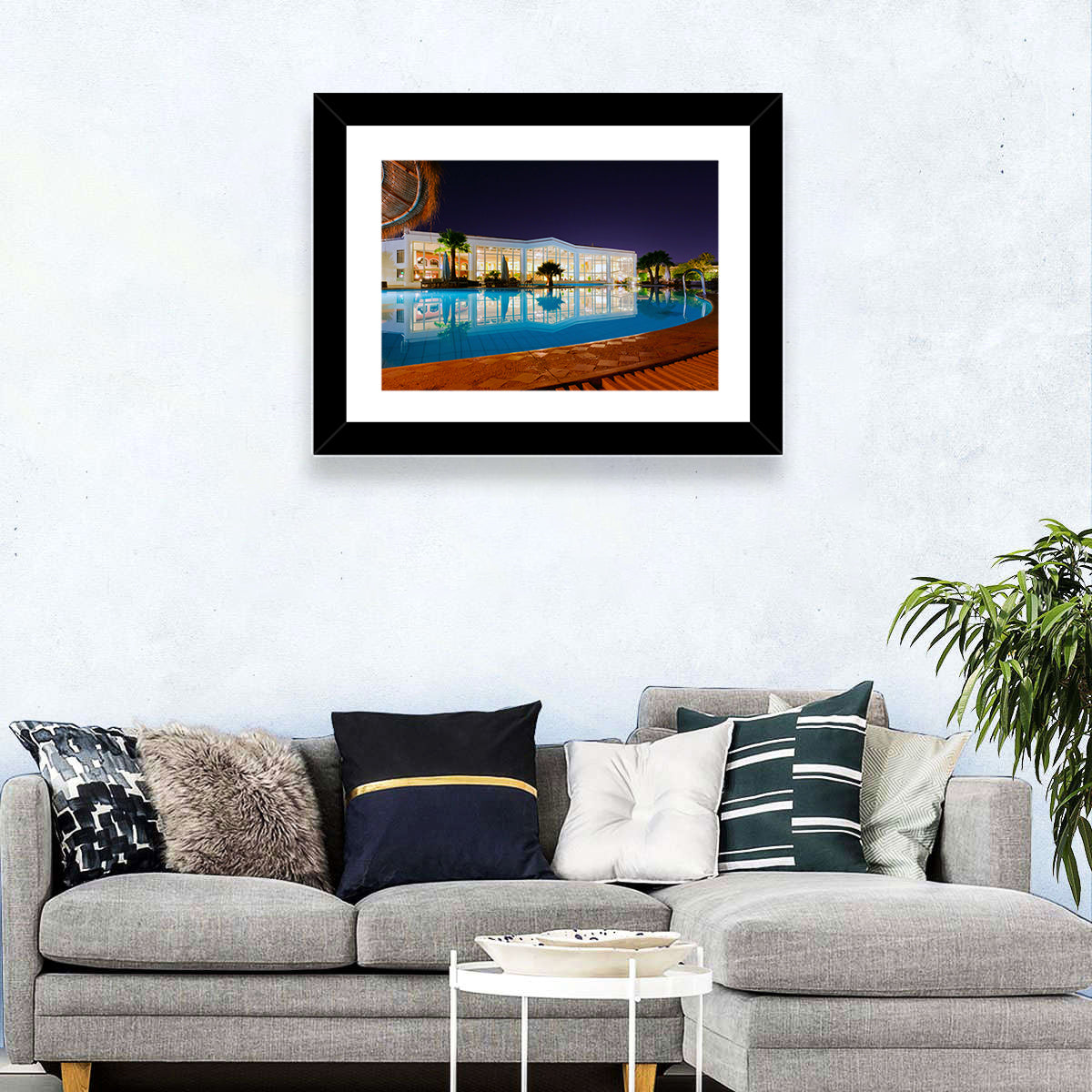 Modern Luxury Resort Wall Art