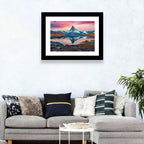 Matterhorn Reflection at Stellisee Wall Art