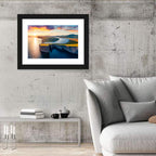 Sørvágsvatn Lake at Sunset Wall Art