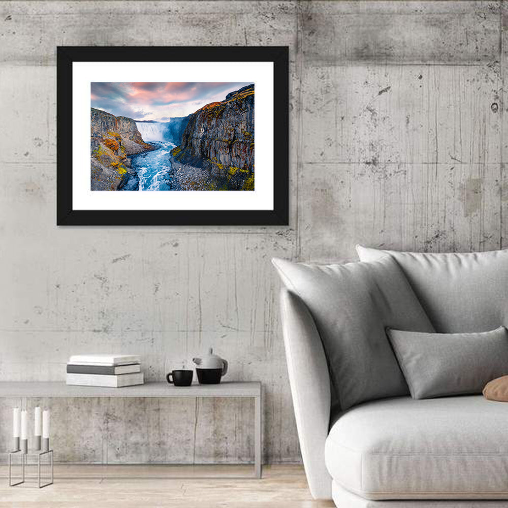 Dettifoss Waterfall Wall Art