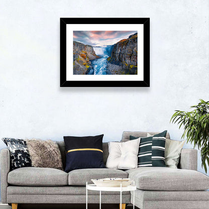 Dettifoss Waterfall Wall Art