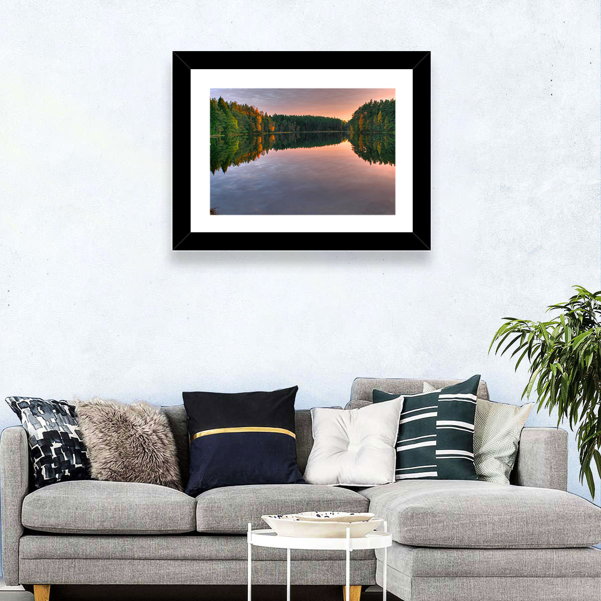 Lake In Estonia Wall Art