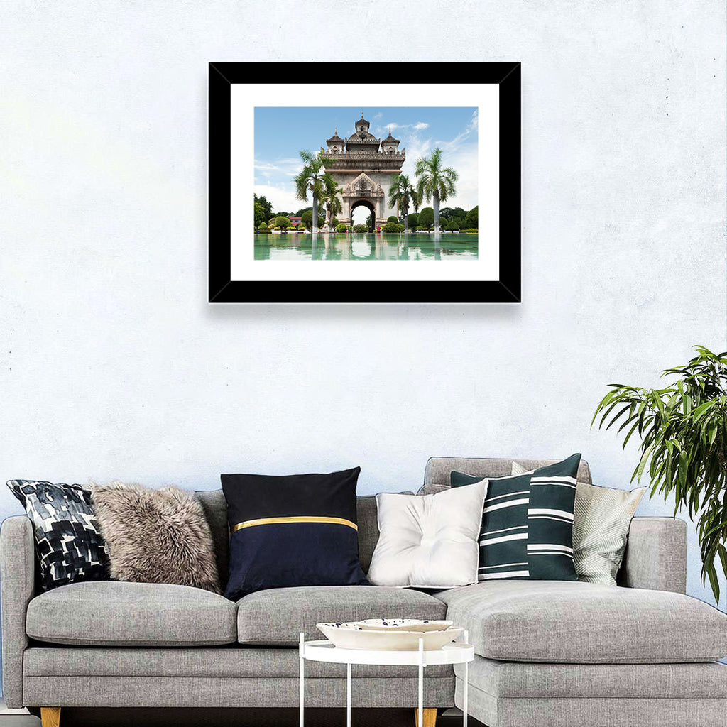 Patuxai Victory Gate Vientiane Wall Art
