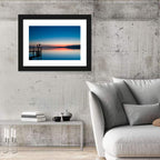 Lake Geneva Sunrise Pier Wall Art