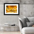 Buddha Hands with Lotus Wall Art