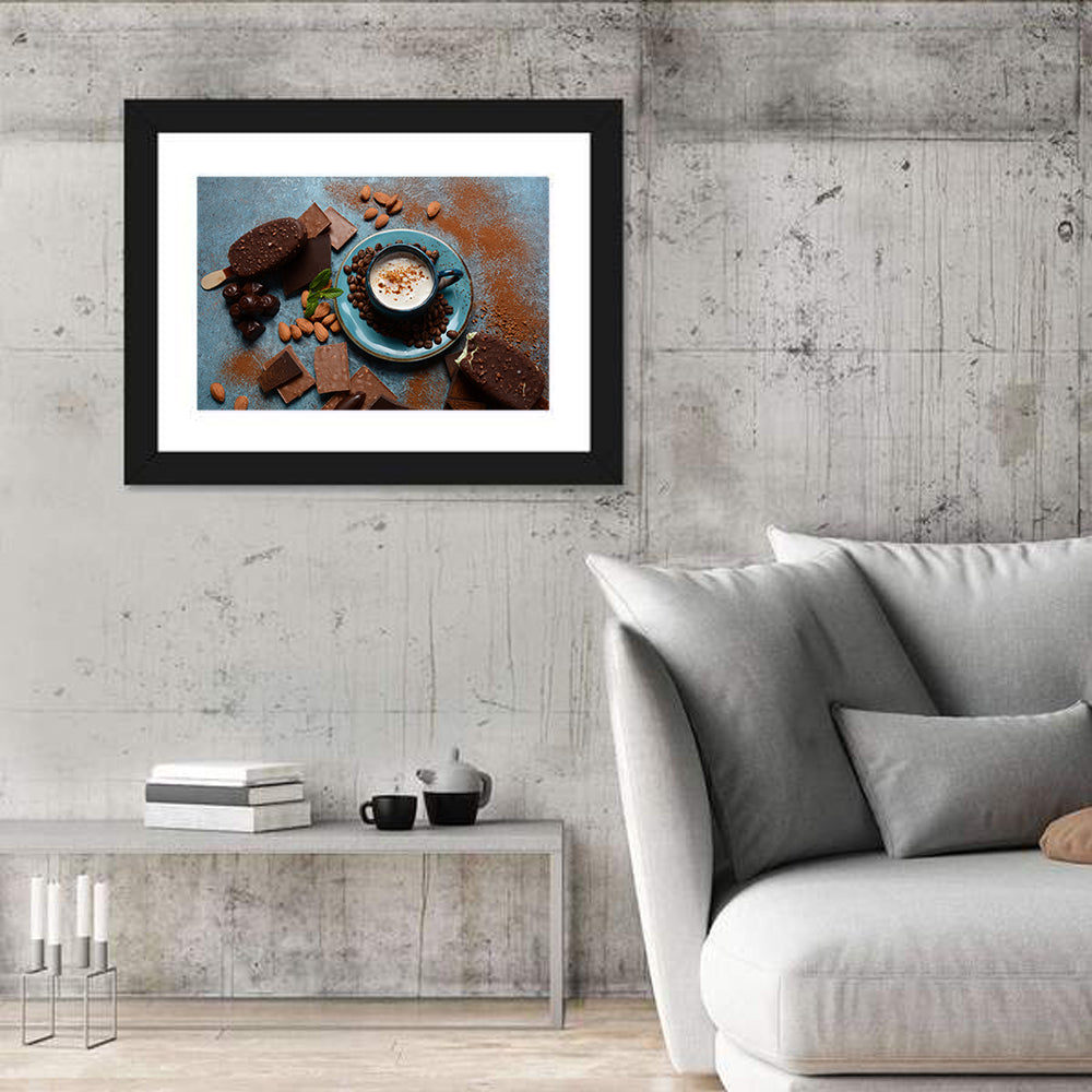 Coffee and Ice Cream Still Life Wall Art
