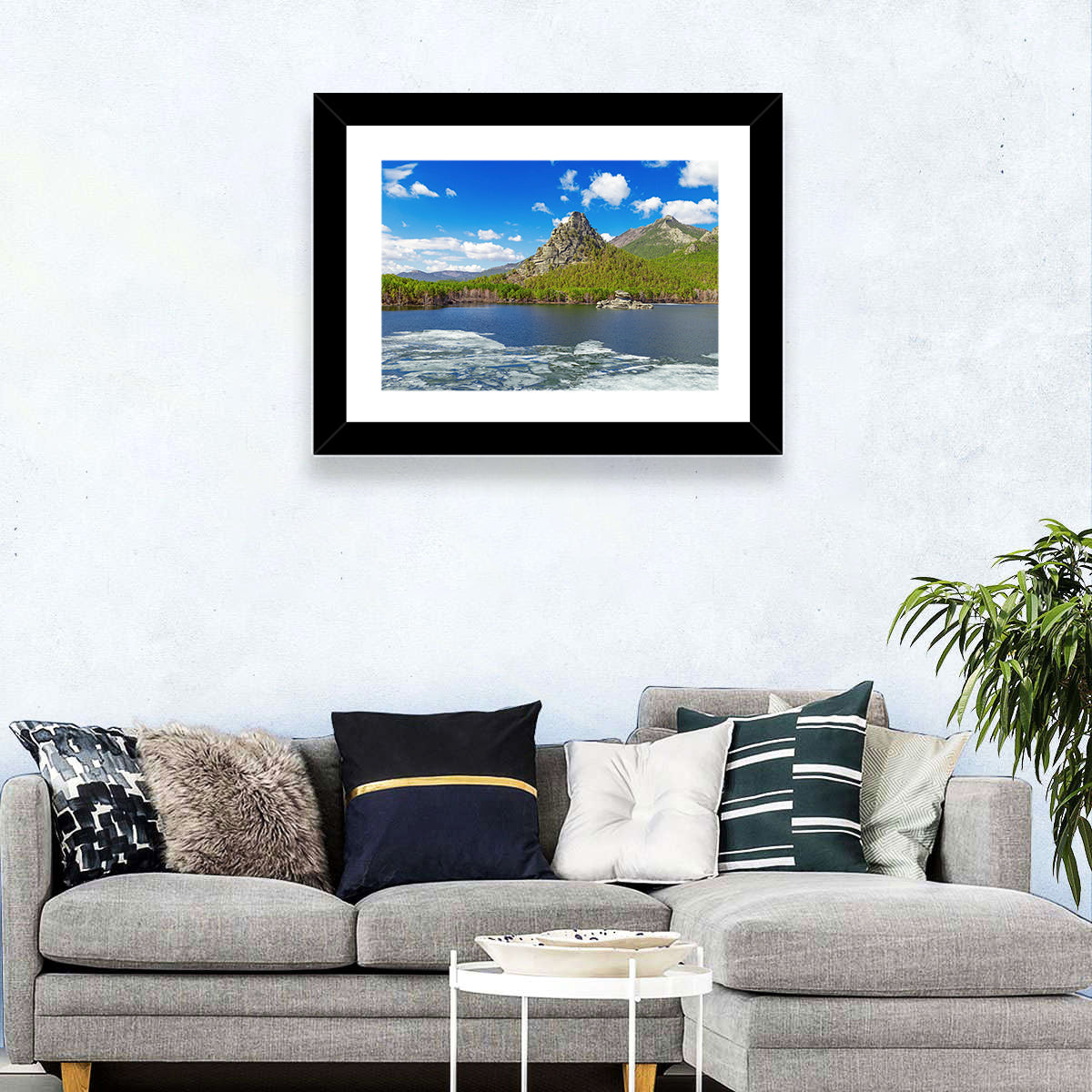 Burabay Lake Zhumbaktas Wall Art in a room, landscape