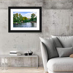 Konka River Golden Hour Wall Art
