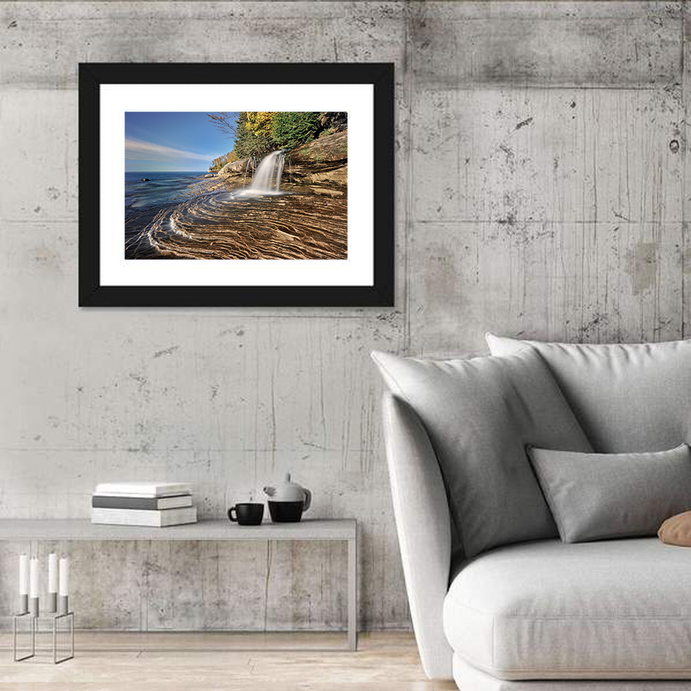 Little Miners Falls Waterfall Wall Art