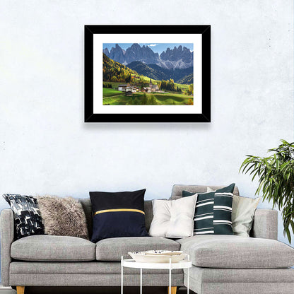 Santa Maddalena Village Wall Art