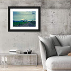 Empty Road to Mount Taranaki Wall Art
