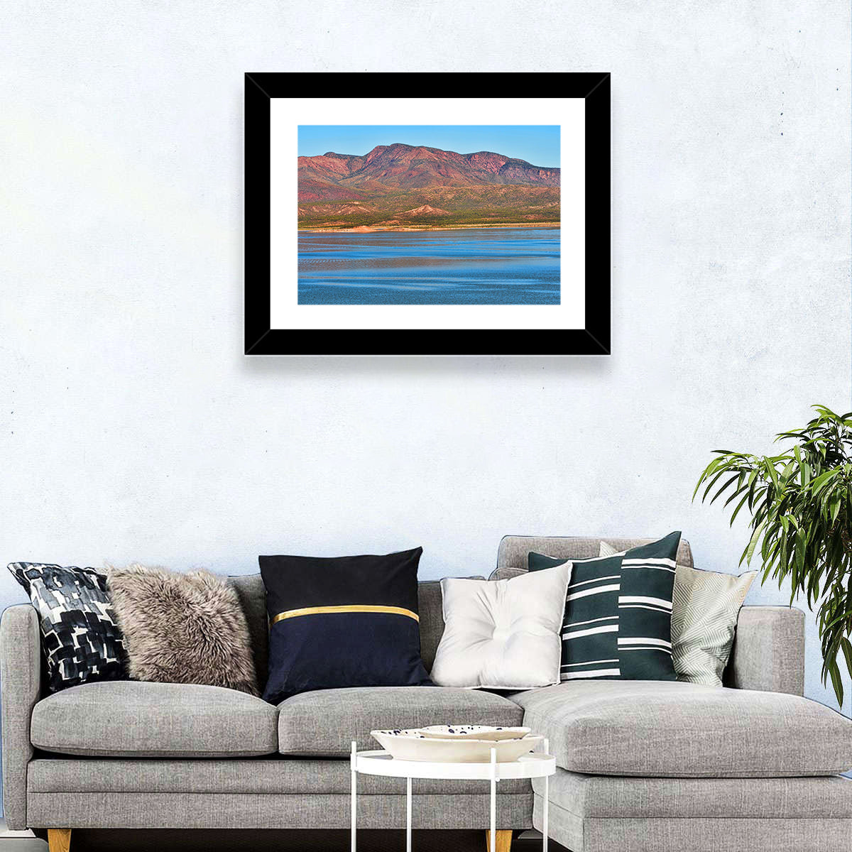 Blue Roosevelt Lake Wall Art