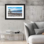 Winter Washoe Lake Morning Wall Art