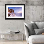 Lake Baikal Rock Arch at Winter Twilight Wall Art