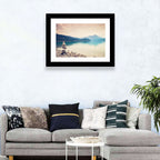 Stone Cairn by a Mountain Lake Wall Art