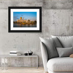 Sultan Omar Ali Saifuddien Mosque at Golden Hour Wall Art