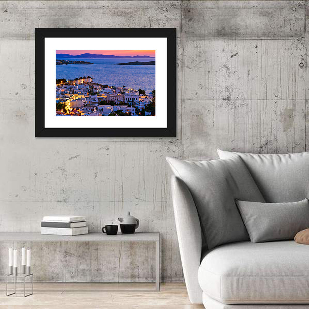 Mykonos Town Greece Wall Art