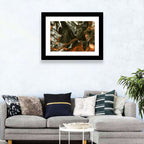 Volcanic Marble Swirl Wall Art