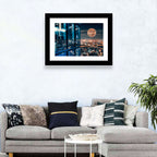 Bangkok Moonlit Skyline Wall Art