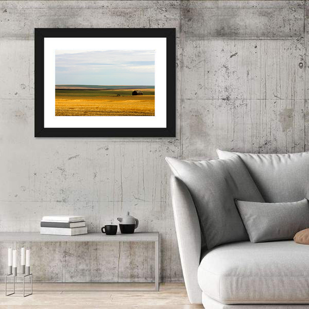 Lone Barn, Montana Farmland Wall Art