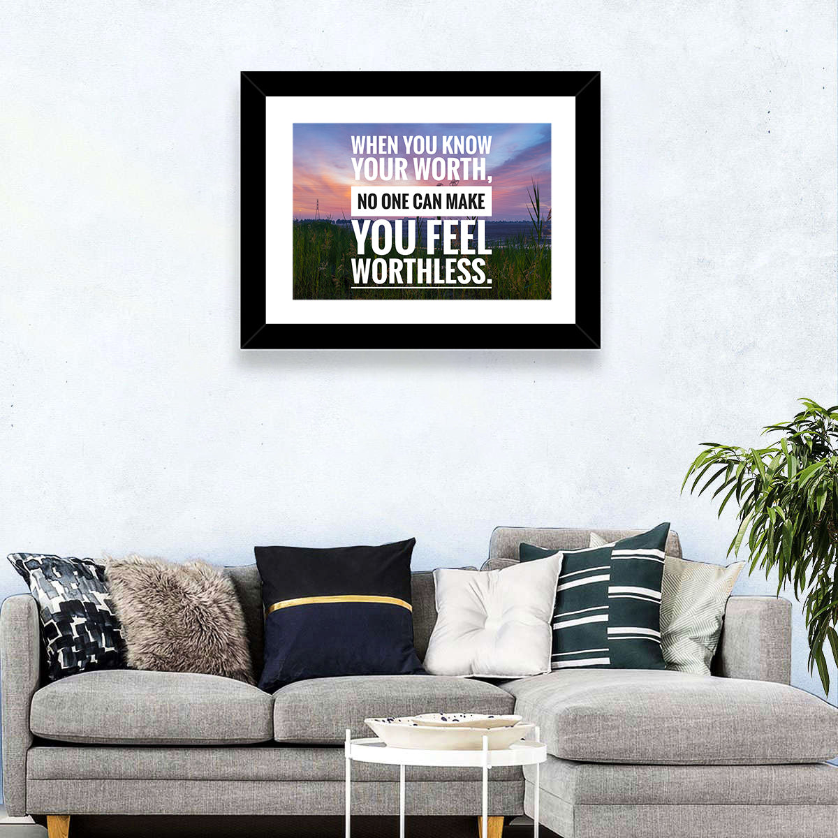 When You Know Your Worth Wall Art