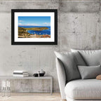 Isla Del Sol Village on Lake Titicaca Wall Art