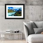 Torres Del Paine Glacier Stream Wall Art