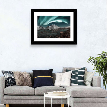 Lofoten Northern Lights Wall Art
