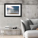 Haukland Beach Winter Light Wall Art