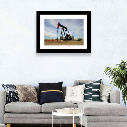 Oil Pump Jack Wall Art