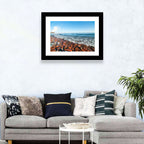 Lake Ontario Terracotta Shoreline Wall Art