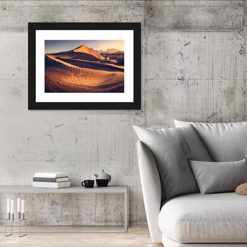 Tabuk Golden Hour Dunes Wall Art