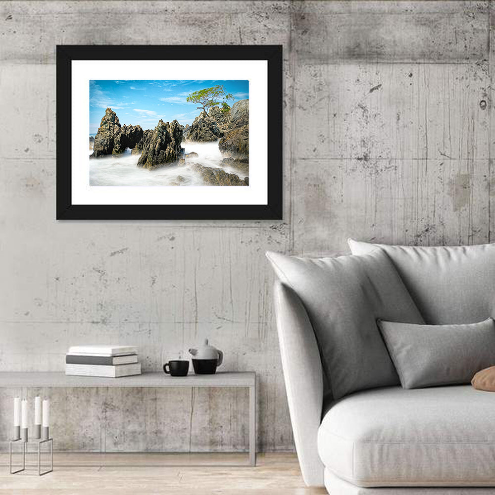 Karang Bebay Misty Shore Wall Art