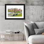 Harrisburg Park Cherry Blossoms Wall Art