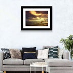 Mont-saint-michel Castle at Dusk Wall Art