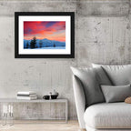 Chernogora Mountains at Sunset Wall Art