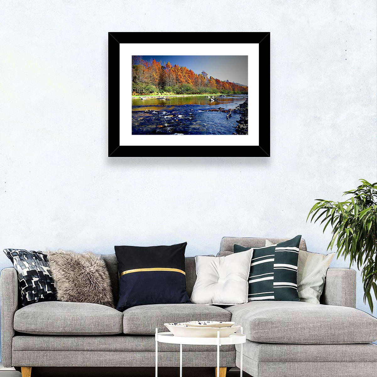 Beavers Bend State Park Wall Art in a room, landscape