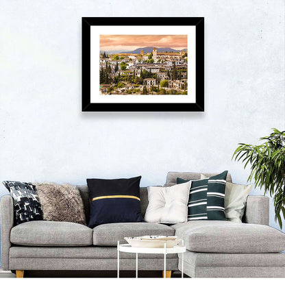 Granada Cityscape Wall Art