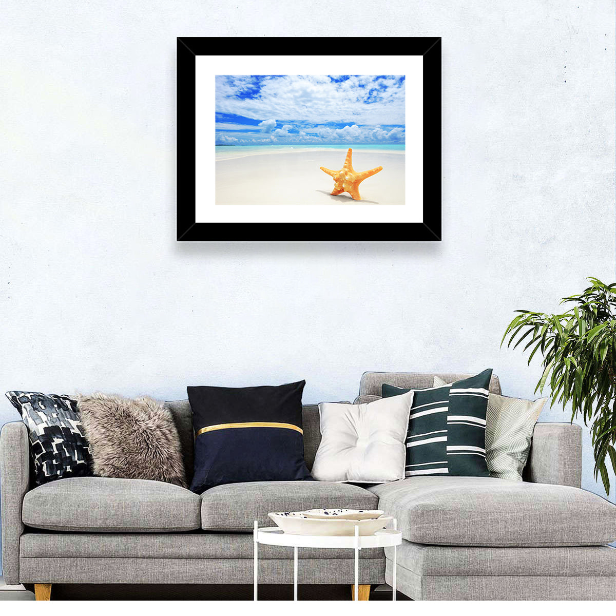 Starfish Beach Concept Wall Art