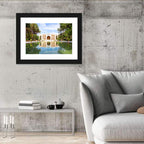 Fin Garden Palace Reflection Wall Art