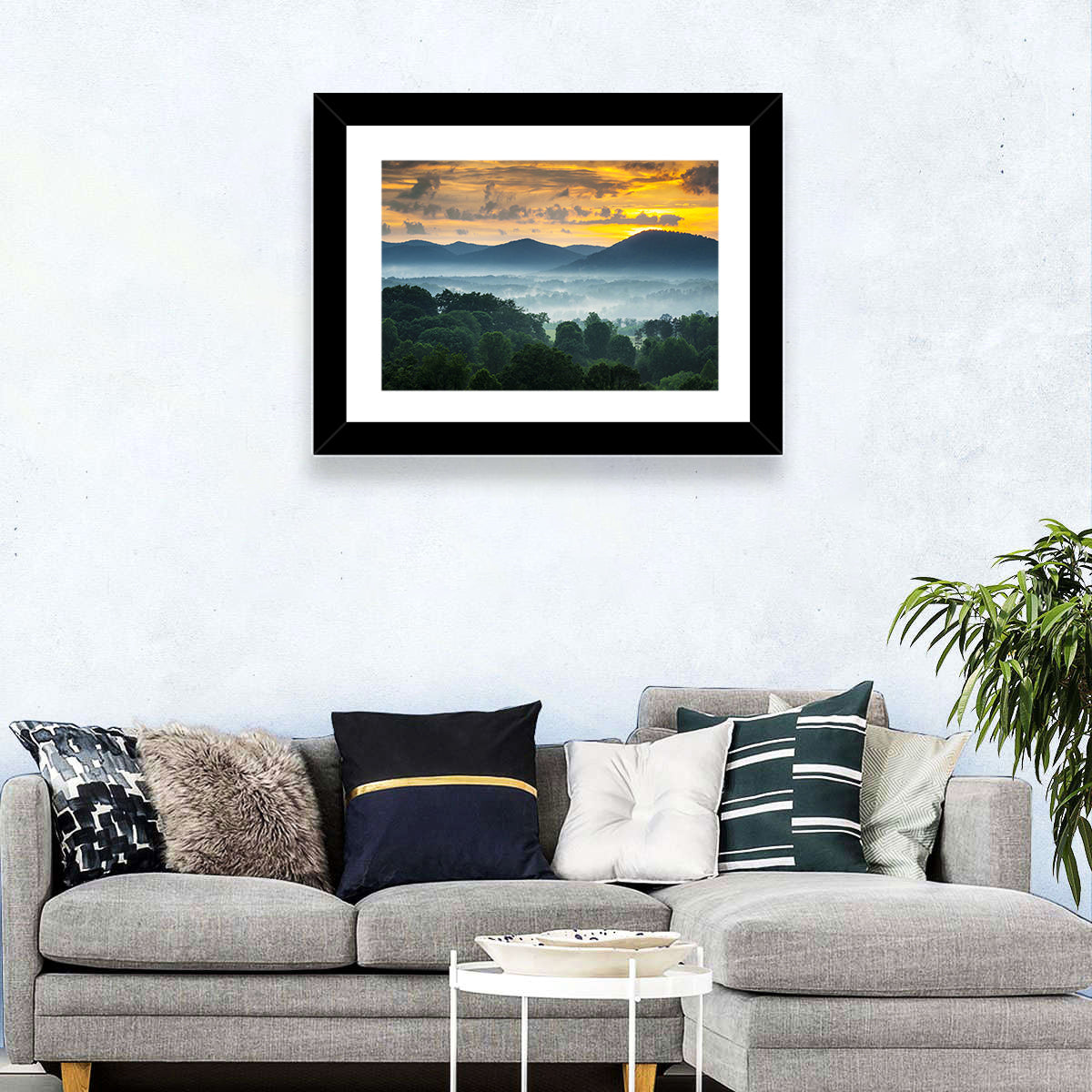 Blue Ridge Mountains Asheville Wall Art