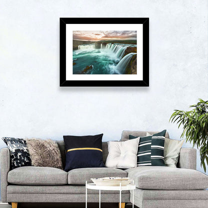 Godafoss Waterfall Wall Art