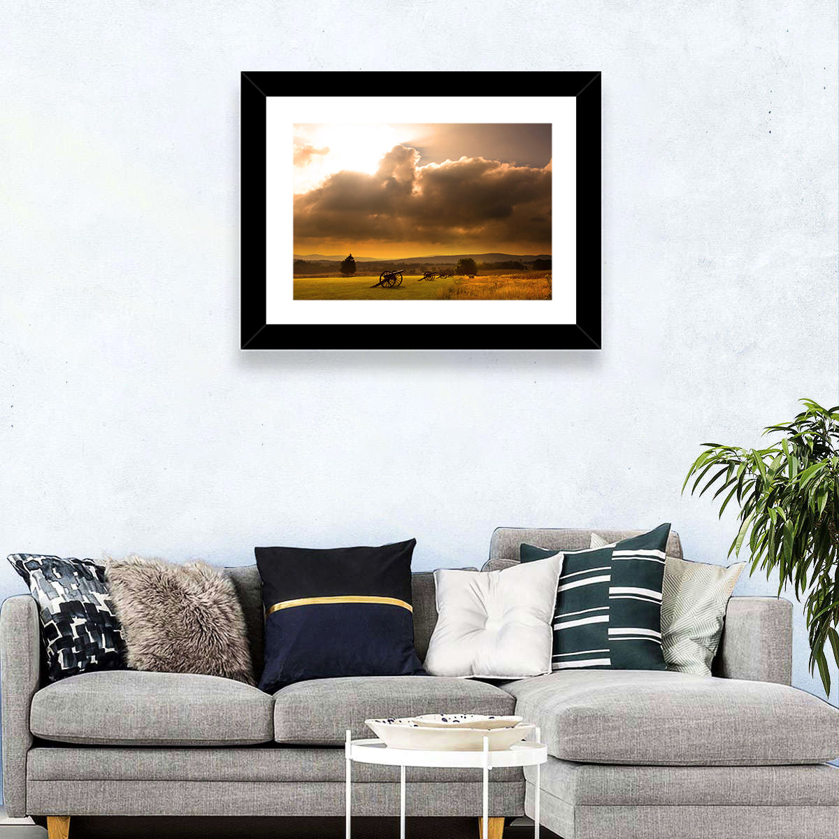 Antietam Civil War Battlefield Wall Art