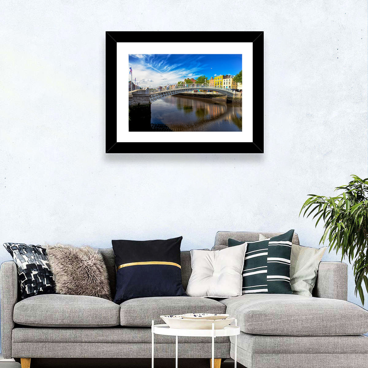 Hapenny Bridge Wall Art